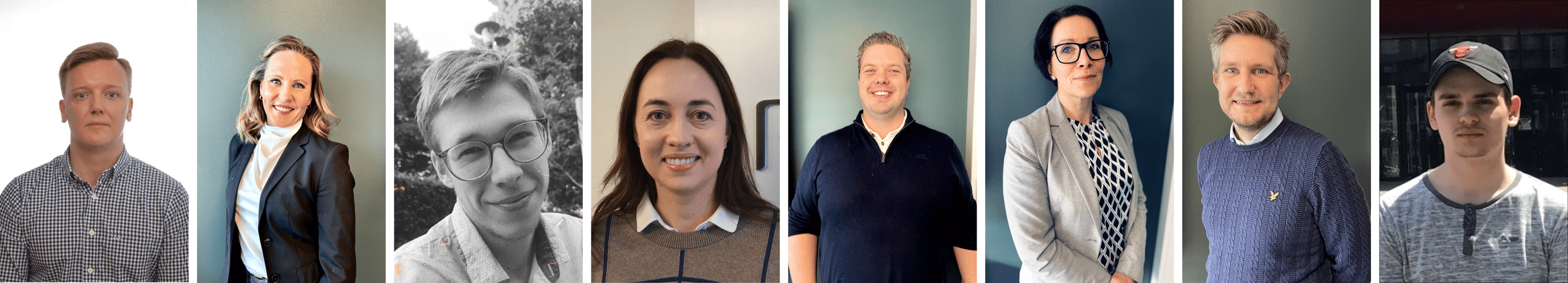 We are strengthening our teams with eight new employees