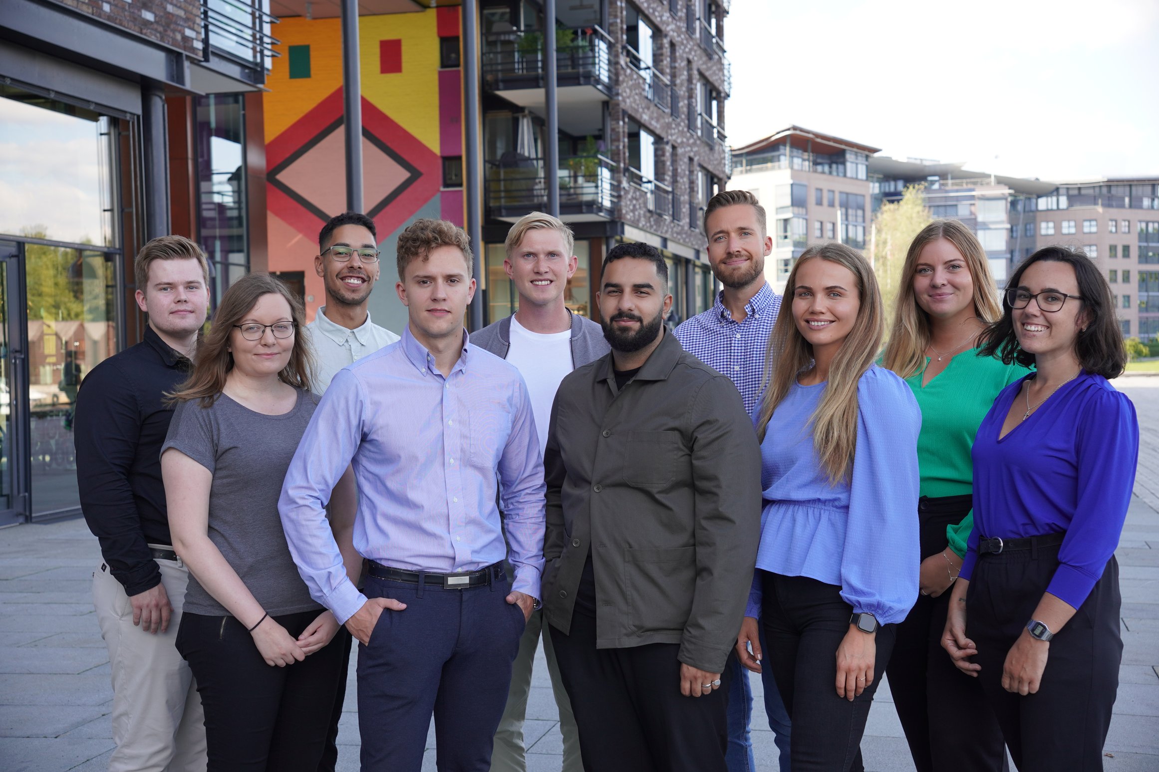 Marcus Sjöberg, Josefin Salomaa, Joshua Arrindell, Jørgen Wegerstedt, Erik Andersson Nissar, Zohib Khan, Magnus Bjerkan, Marit Lande, Vilma Karlsson, Johanne Bowler.